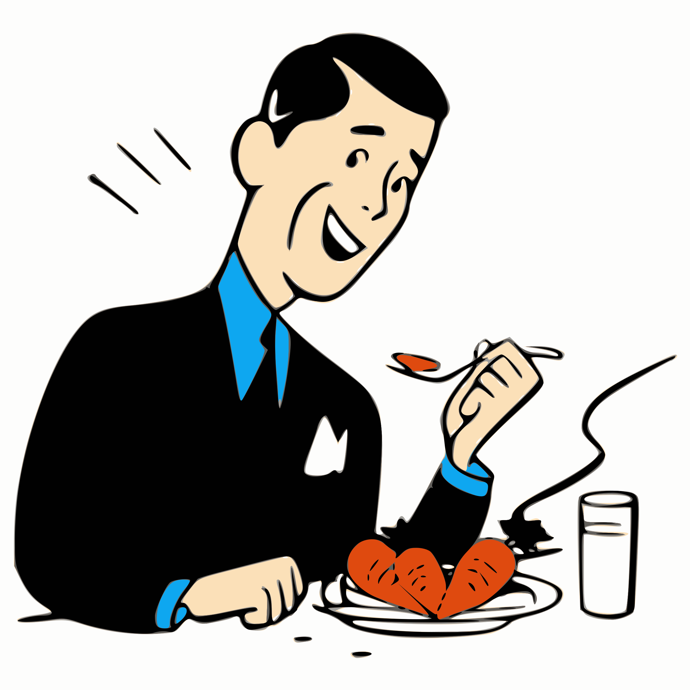 This Free Icons Png Design Of Man Eating Carrots Hdpng.com  - Eat, Transparent background PNG HD thumbnail