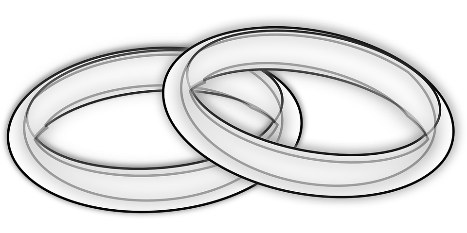 Kostenlose Vektorgrafik: Ringe, Hochzeit, Bands, Duo, Mann   Kostenloses Bild Auf Pixabay   312341 - Eheringe Kostenlos, Transparent background PNG HD thumbnail