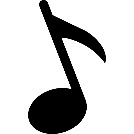 Eighth Note Free Icon - Eighth Note, Transparent background PNG HD thumbnail