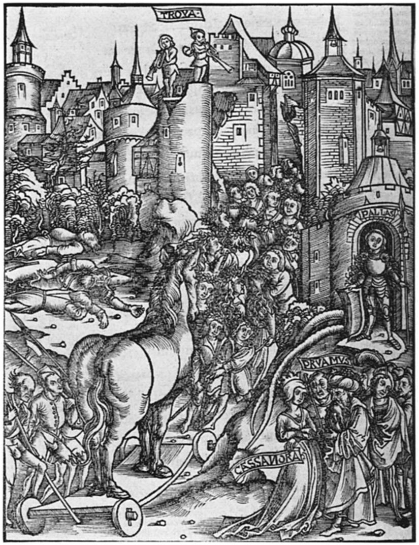 File:einzug Des Trojanischen Pferdes, Holzschnitt Aus Vergilii Opera, Strassburg, Grüninger 1502 - Einzug, Transparent background PNG HD thumbnail