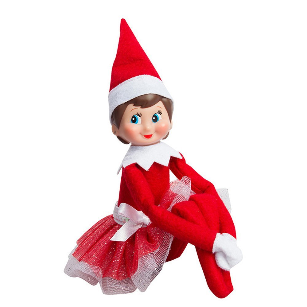 Amazon Pluspng.com: The Elf On The Shelf A Christmas Tradition (Blue Eyed Girl) With 2013 Limited Edition Tutu: Toys U0026 Games - Elf On The Shelf, Transparent background PNG HD thumbnail