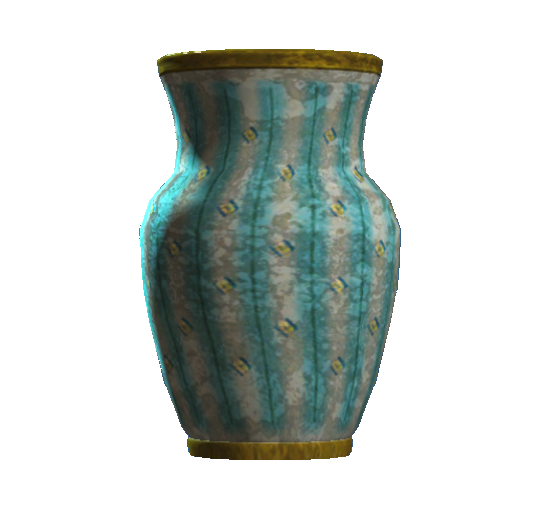 Png Empty Vase - Empty Teal Vaulted Vase.png, Transparent background PNG HD thumbnail