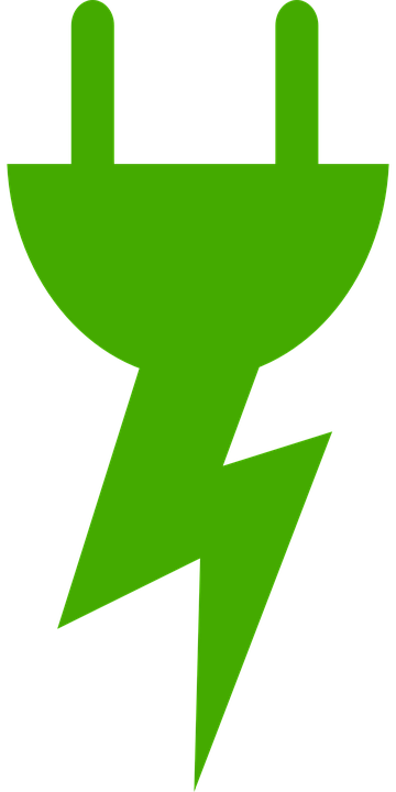 Power, Energy, Bolt, Connector, Jack, Green - Energy, Transparent background PNG HD thumbnail