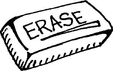 Expungements, Expunctions - Eraser Black And White, Transparent background PNG HD thumbnail