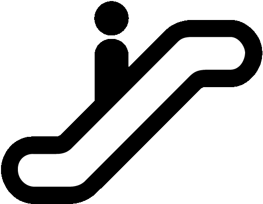escalator icons