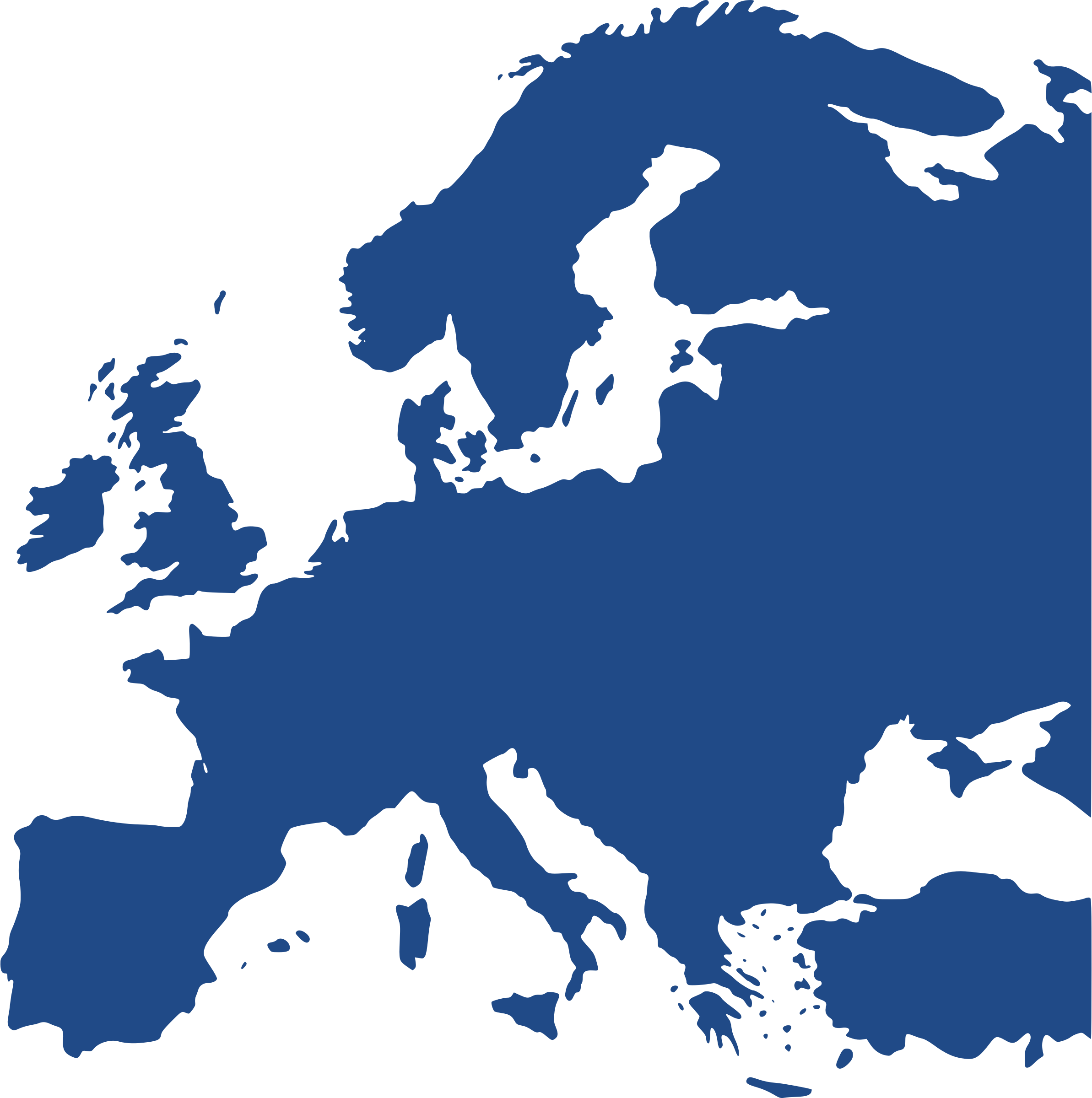 Big Image (Png) - Europe Map, Transparent background PNG HD thumbnail