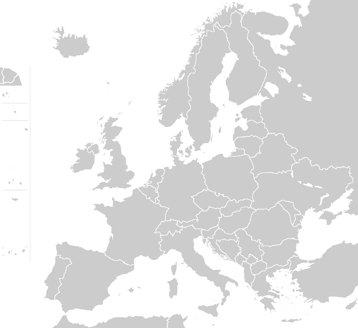 File:europe Blank Map.png - Europe Map, Transparent background PNG HD thumbnail