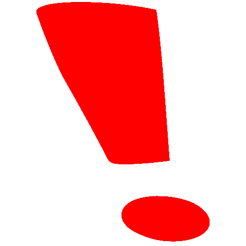 Exclamation Mark Red.png - Exclamation, Transparent background PNG HD thumbnail