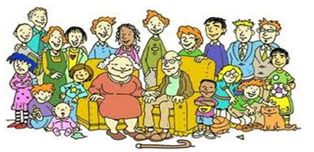 Extended Family Clipart Png
