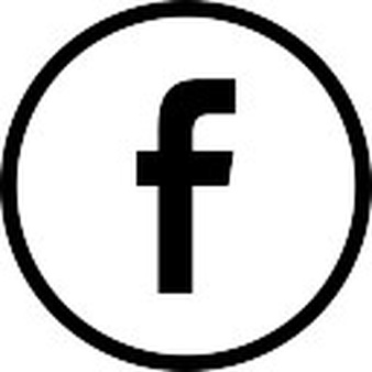 Facebook Logo In Circular Button Outlined Social Symbol - Facebook, Transparent background PNG HD thumbnail