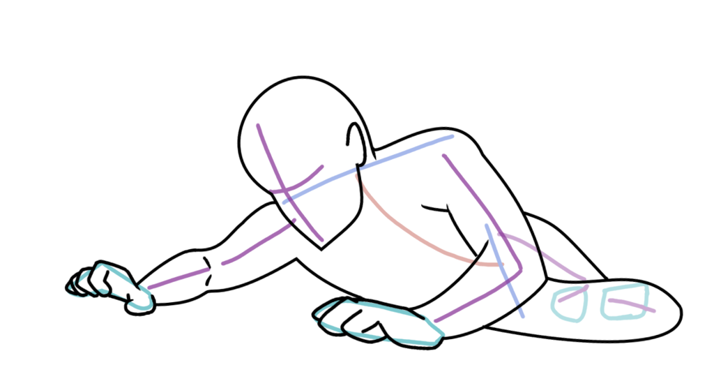 Pain Fall Down Pose By Coppy Cat Hdpng.com  - Fall Down, Transparent background PNG HD thumbnail