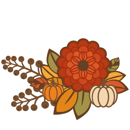 Fall Flower Group Title Svg Cutting File For Scrapbooking Autumn Svg Cut Files Free Svgs Cute Cut Hdpng.com  - Fall Flowers, Transparent background PNG HD thumbnail