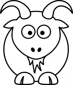 Printable 2014 Cartoon Farm Animals Coloring Pages For Kids To Print Out. - Farm Animals Black And White, Transparent background PNG HD thumbnail
