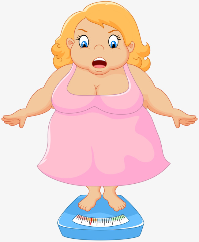 Fat Girl, Skirt, Girl, Scales Png Image And Clipart - Fat Girl, Transparent background PNG HD thumbnail