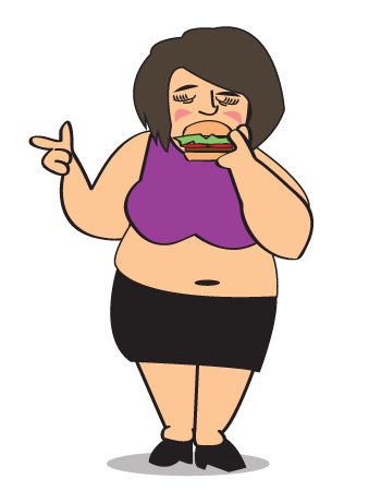 Png Fat Lady - Fatty, Transparent background PNG HD thumbnail
