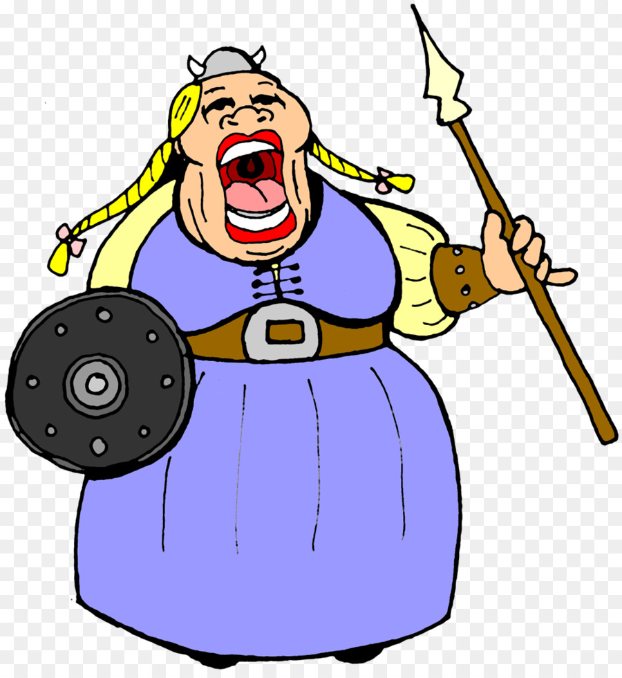 Opera Singing Clip Art   Fat Lady Cartoon - Fat Lady, Transparent background PNG HD thumbnail