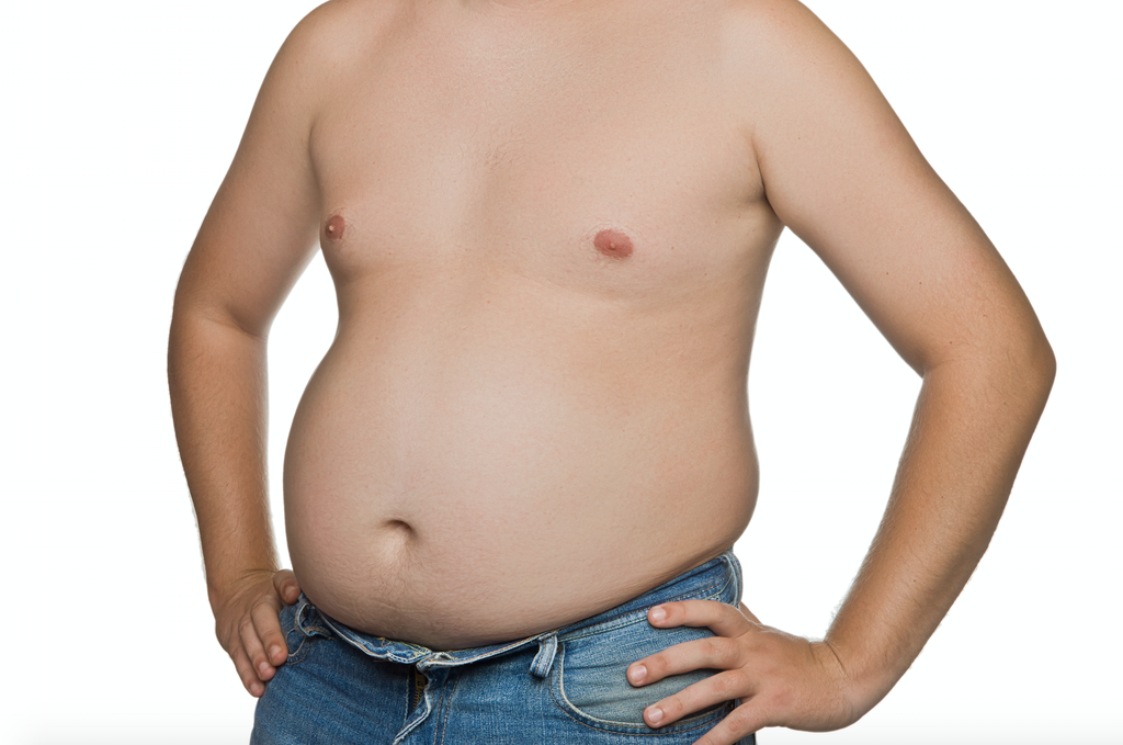 Top 40 Mistakes You Made That Led To Belly Fat, Man Boobs And Love Handles - Fat Man, Transparent background PNG HD thumbnail