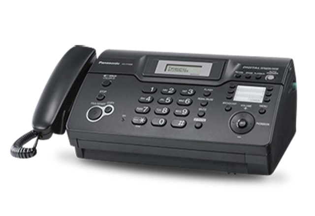 Panasonic Kx Ft987 Thermal Fax Machine - Fax Machine, Transparent background PNG HD thumbnail