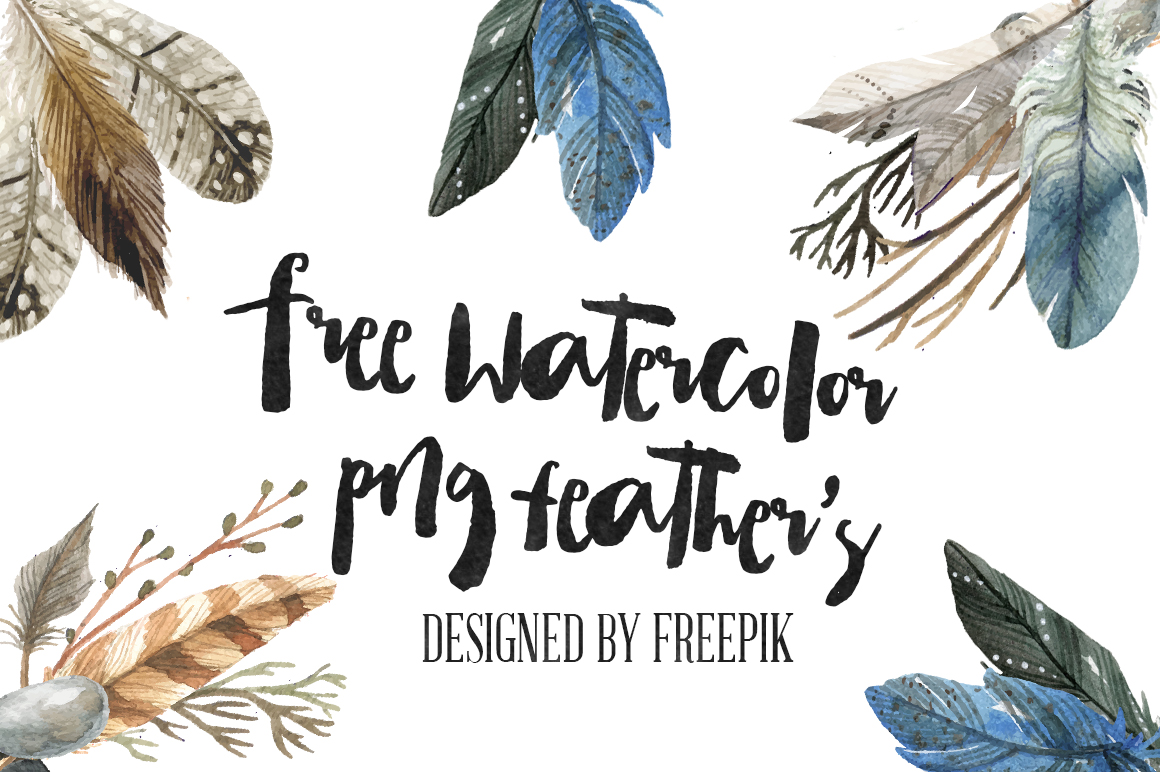 Free Watercolor Png Feathers - Feathers, Transparent background PNG HD thumbnail