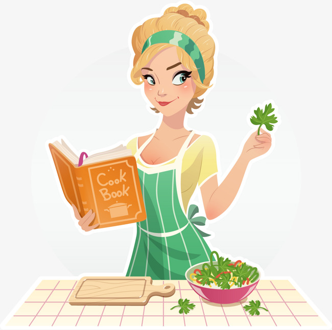 Female Chef, Decoration, Vector, Female Png And Vector - Female Chef, Transparent background PNG HD thumbnail