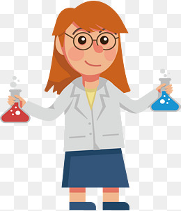 Biochemistry Experiment, Vector Material, Experiment Course, Chemistry Experiment Png And Vector - Female Scientist, Transparent background PNG HD thumbnail