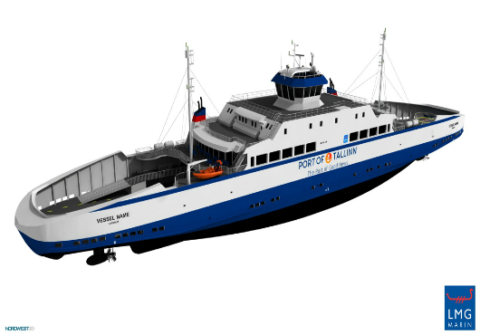 Coastal car/passenger ferry w
