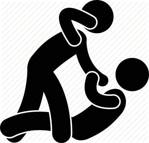 Down, Fight, Fighting, Floor, Knockdown, Man, Punch Icon - Fight, Transparent background PNG HD thumbnail