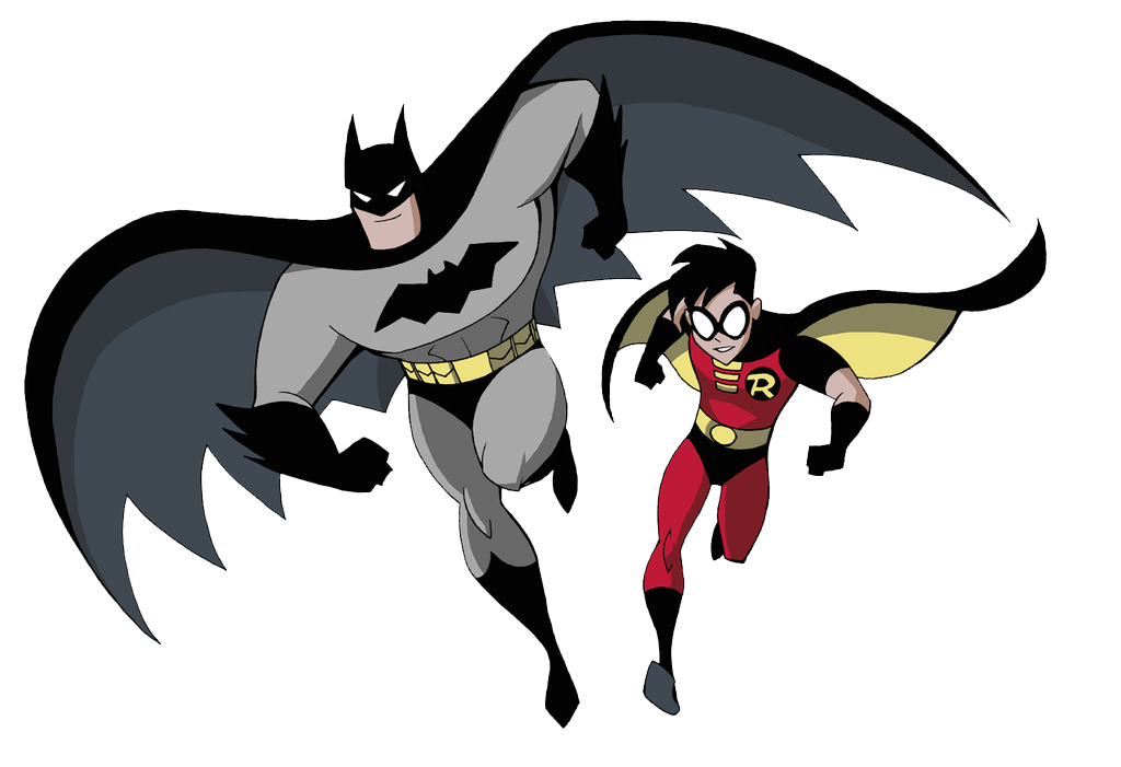 Superhero Robin Png - Png File Name: Batman And Robin Transparent Background, Transparent background PNG HD thumbnail