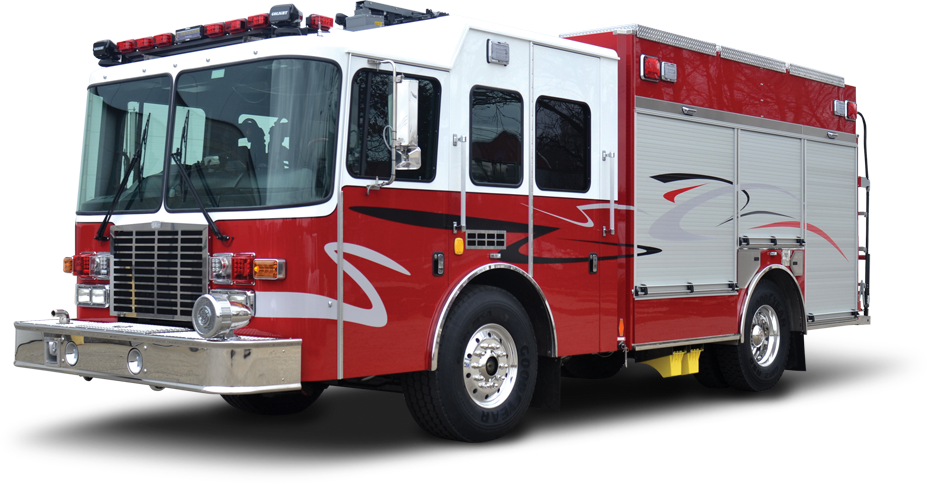 Fire rescue fire engine, Cart