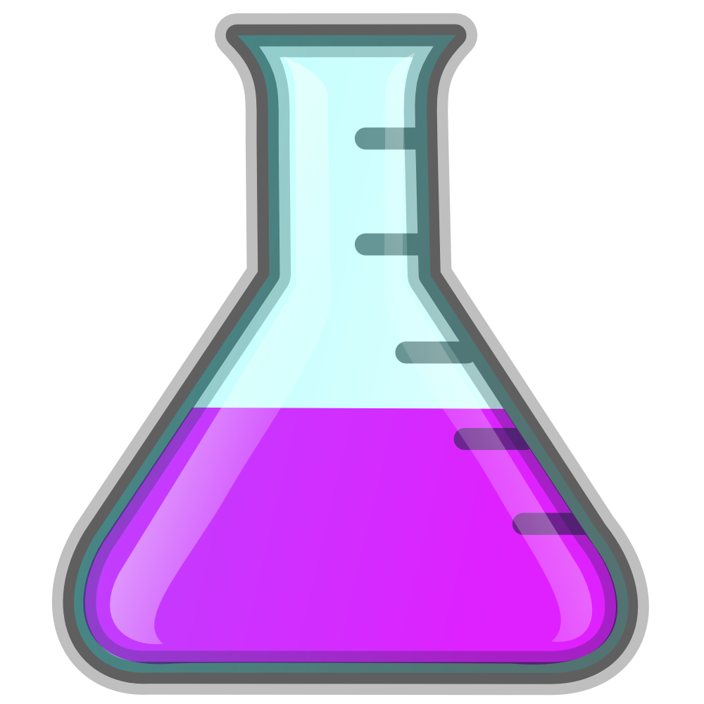 Chemistry flask Transparent P