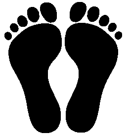 File:2 Parallel Footprints.png - Footprint, Transparent background PNG HD thumbnail