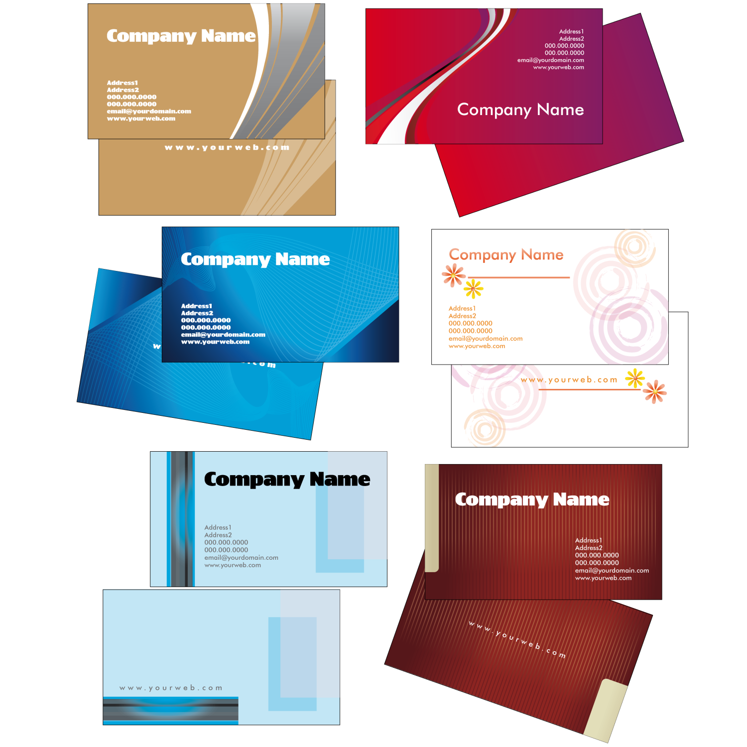 Creative Business Card Templates U2013 2 - For Business Use, Transparent background PNG HD thumbnail