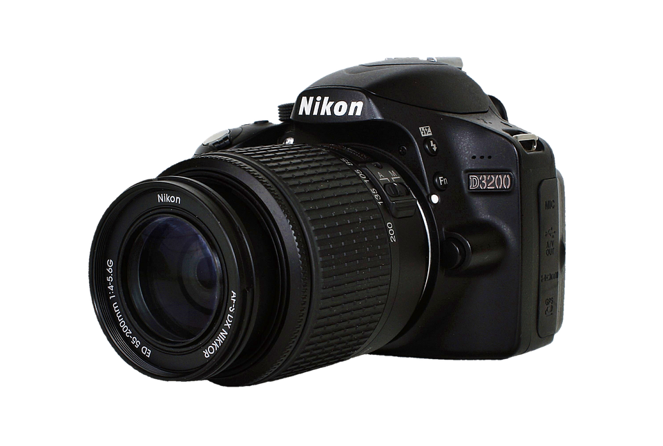 Kamera, Nikon, Nikon 3200, Alte Camera, Fotokamera - Fotokamera, Transparent background PNG HD thumbnail
