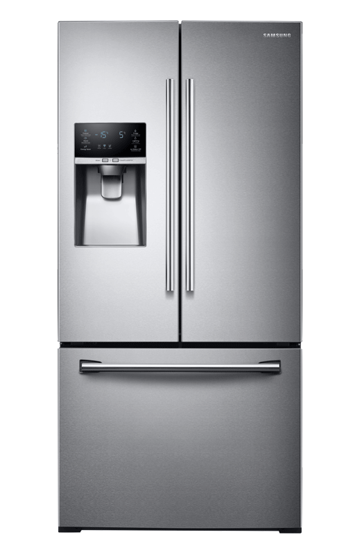 Image For Samsung Bottom Freezer And French Doors Refrigerator   Rf26J7500Sr/aa From Brault U0026 - Fridge, Transparent background PNG HD thumbnail