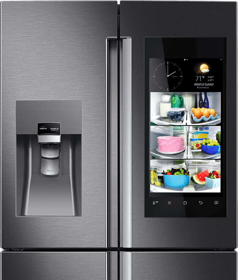 PNG Fridge - Samsung-smart-fridge.p