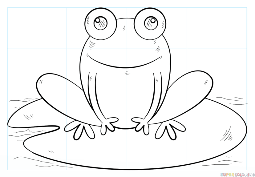 How To Draw A Frog On Lily Pad - Frog On Lily Pad, Transparent background PNG HD thumbnail
