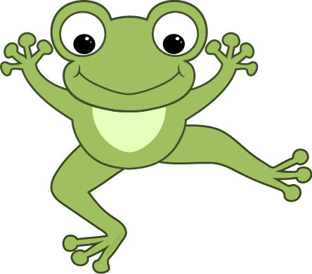Cute Hopping Frog Clipart Free Images - Frogs, Transparent background PNG HD thumbnail