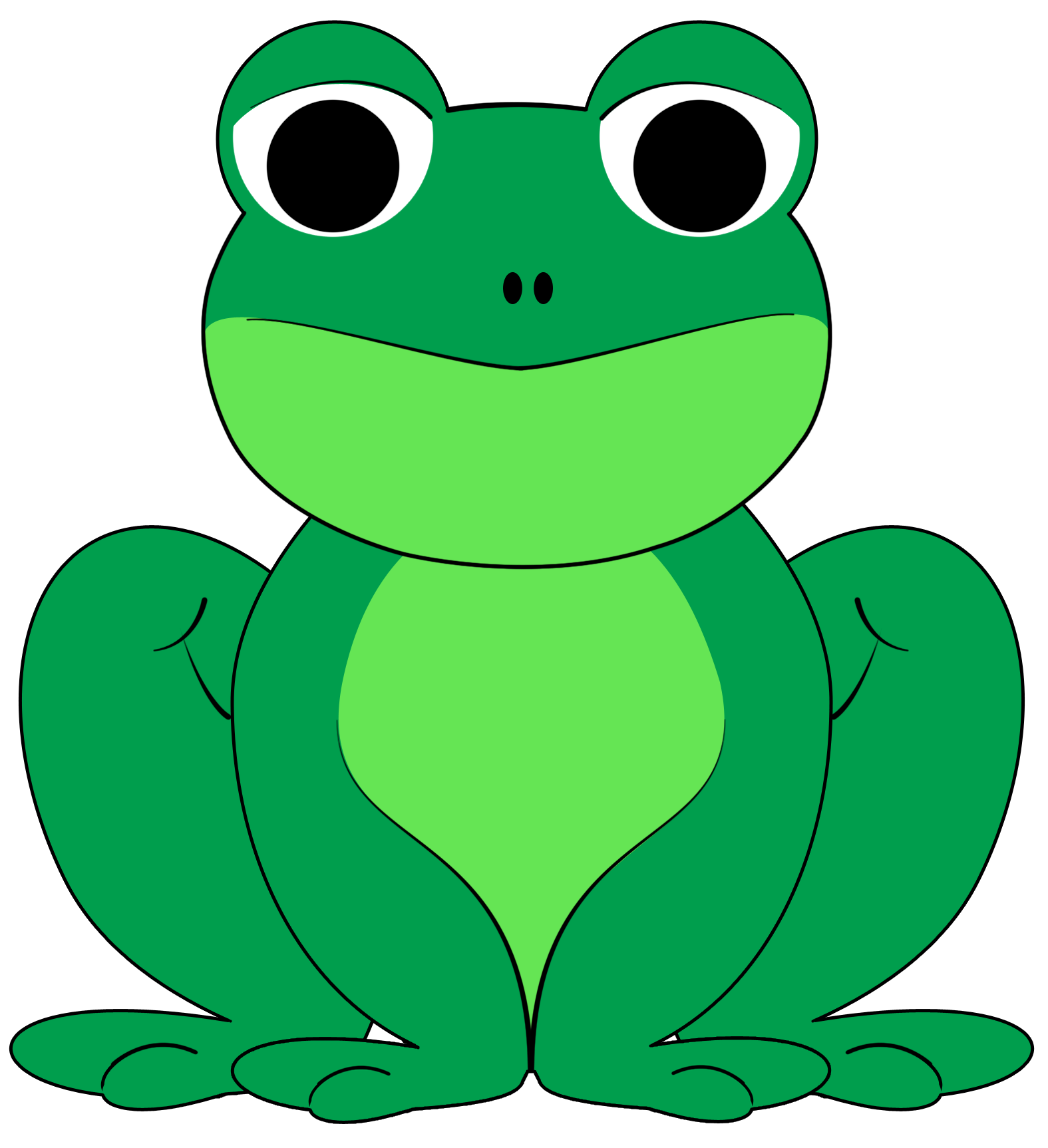 Frog Clip Art Free Vector Image 5 - Frogs, Transparent background PNG HD thumbnail