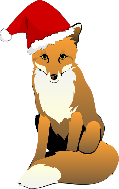 Fuchs, Mütze, Weihnachten, Dezember, Tier - Fuchs Kostenlos, Transparent background PNG HD thumbnail
