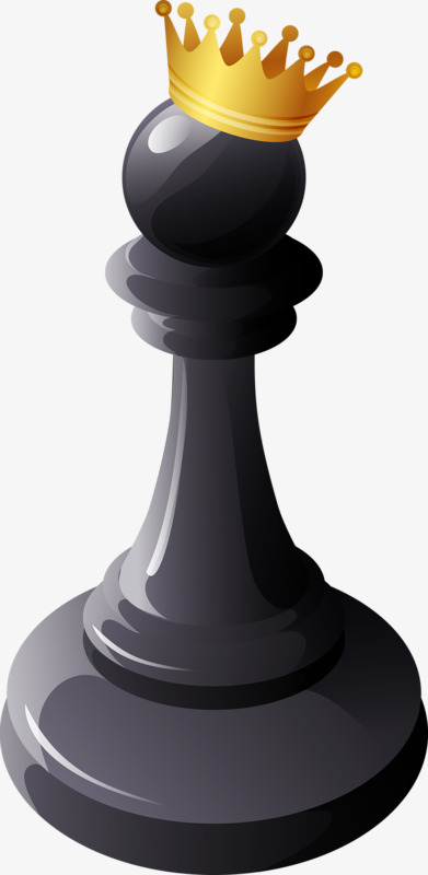 Black Chess, King, Piece, Board Games Png Image And Clipart - Game Piece, Transparent background PNG HD thumbnail