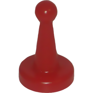 Joystick, Red - Game Piece, Transparent background PNG HD thumbnail