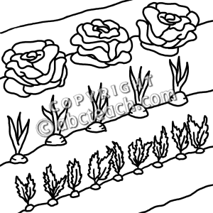 Garden Clipart Black And White #1 - Garden Black And White, Transparent background PNG HD thumbnail