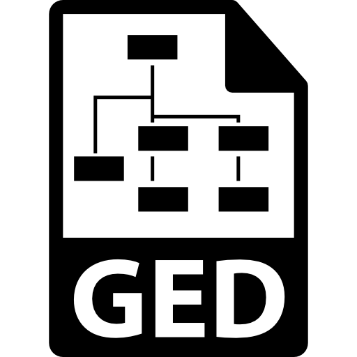 Ged File Format Symbol Free Icon - Ged, Transparent background PNG HD thumbnail