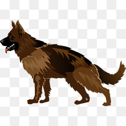 German Shepherd Dog, Hound, Animal, Puppy Png And Vector - German Shepherd, Transparent background PNG HD thumbnail