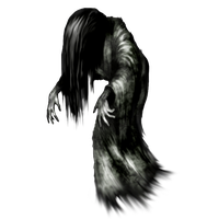 Ghost Behind The Glass PNG by