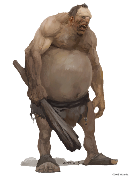 Hill Giant 5E Full.png (450×616) - Giant, Transparent background PNG HD thumbnail