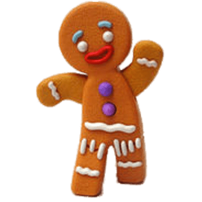 Png Gingerbread Man Hdpng.com 400 - Gingerbread Man, Transparent background PNG HD thumbnail