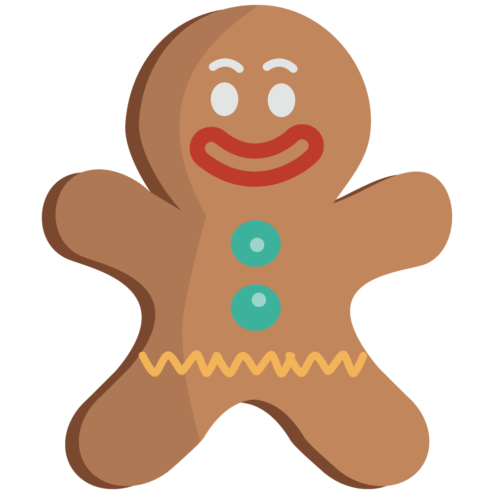1000X1000 Gingerbread Man Gingerbread Clip Art Pluspng - Gingerbread Man, Transparent background PNG HD thumbnail