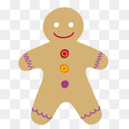 Gingerbread Man Pattern, Gingerbread Man, Cartoon, Christmas Png Image - Gingerbread Man, Transparent background PNG HD thumbnail