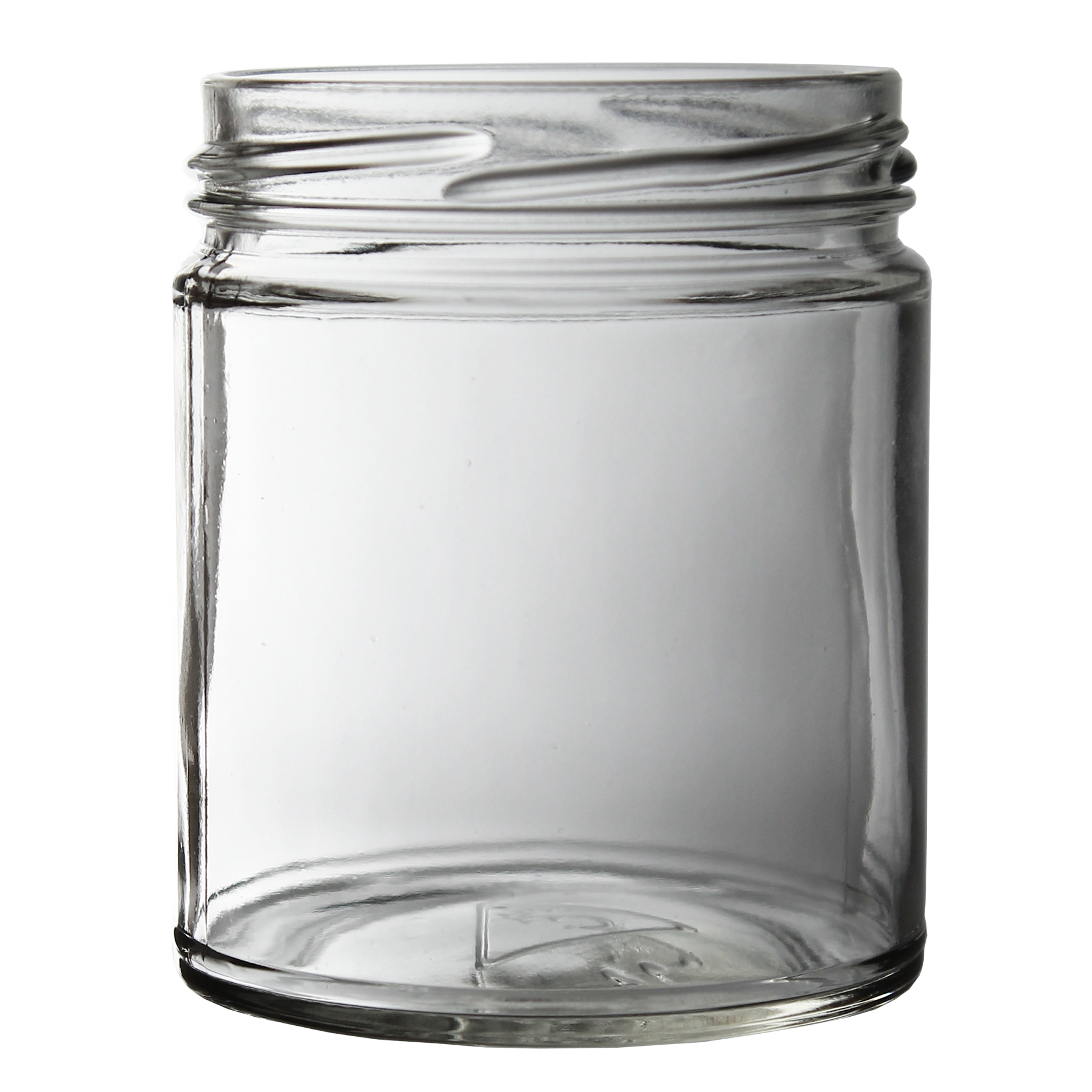 9 Oz Flint Glass Jar - Glass Jar, Transparent background PNG HD thumbnail